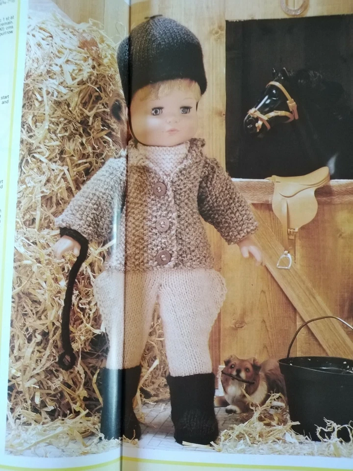 DOLLY DAYDREAM, 20+ designs, fashion doll wardrobe - SIRDAR Knit.Patt.600 - NEW - Image 4 of 4
