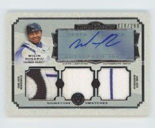 2013 Topps Autographs 010/299 Wilin Rosario Auto  Colorado Rockies #AGA-WR