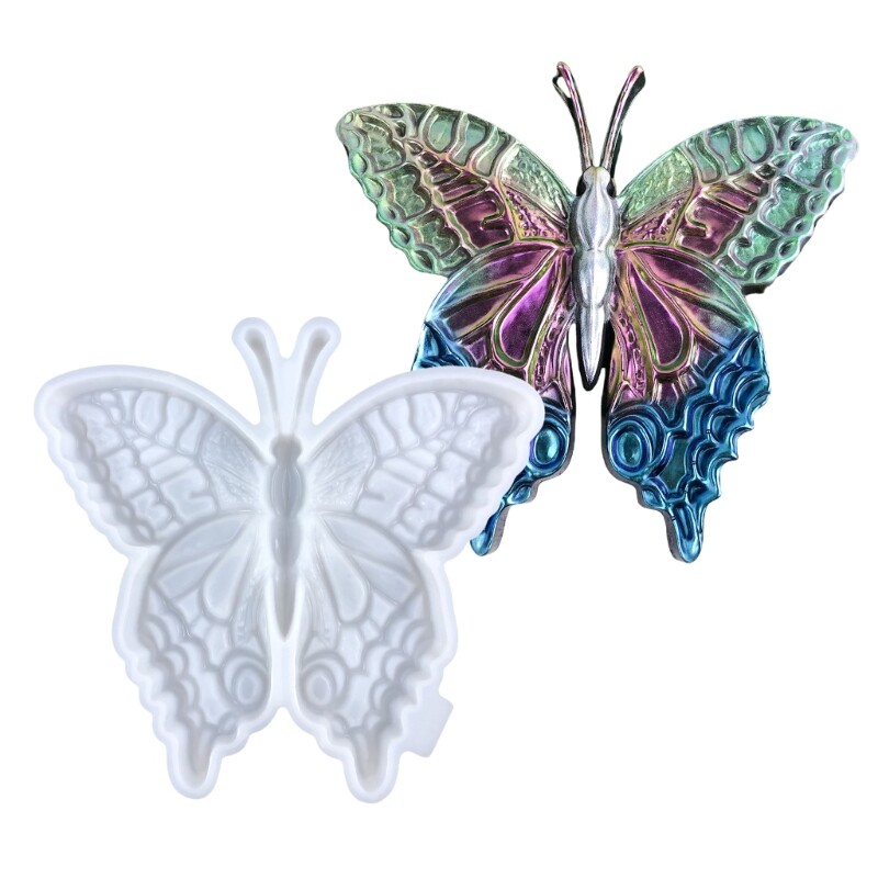 Butterfly Epoxy Resin Silicone Mold for Wall Decor Crystal Craft Supplies  