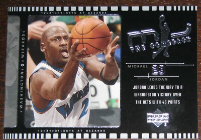Washington Wizards 2002-03 Upper Deck MJ The Comeback #J4 Michael
