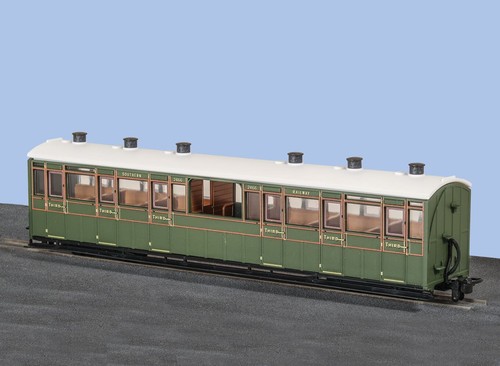 GR-451A Peco Spur OO9 L&B Center Observation Coach SR No.2466 | Zustand: New