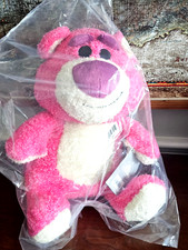 Disney Store Lotso Weighted Plush 14"   Toy Story 3 - Removable Weight NWT