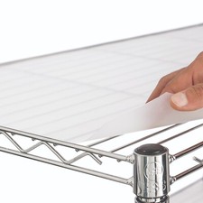 Shelf Liners For 18" X 48" shelf, Opaque Plastic, 4-PACK