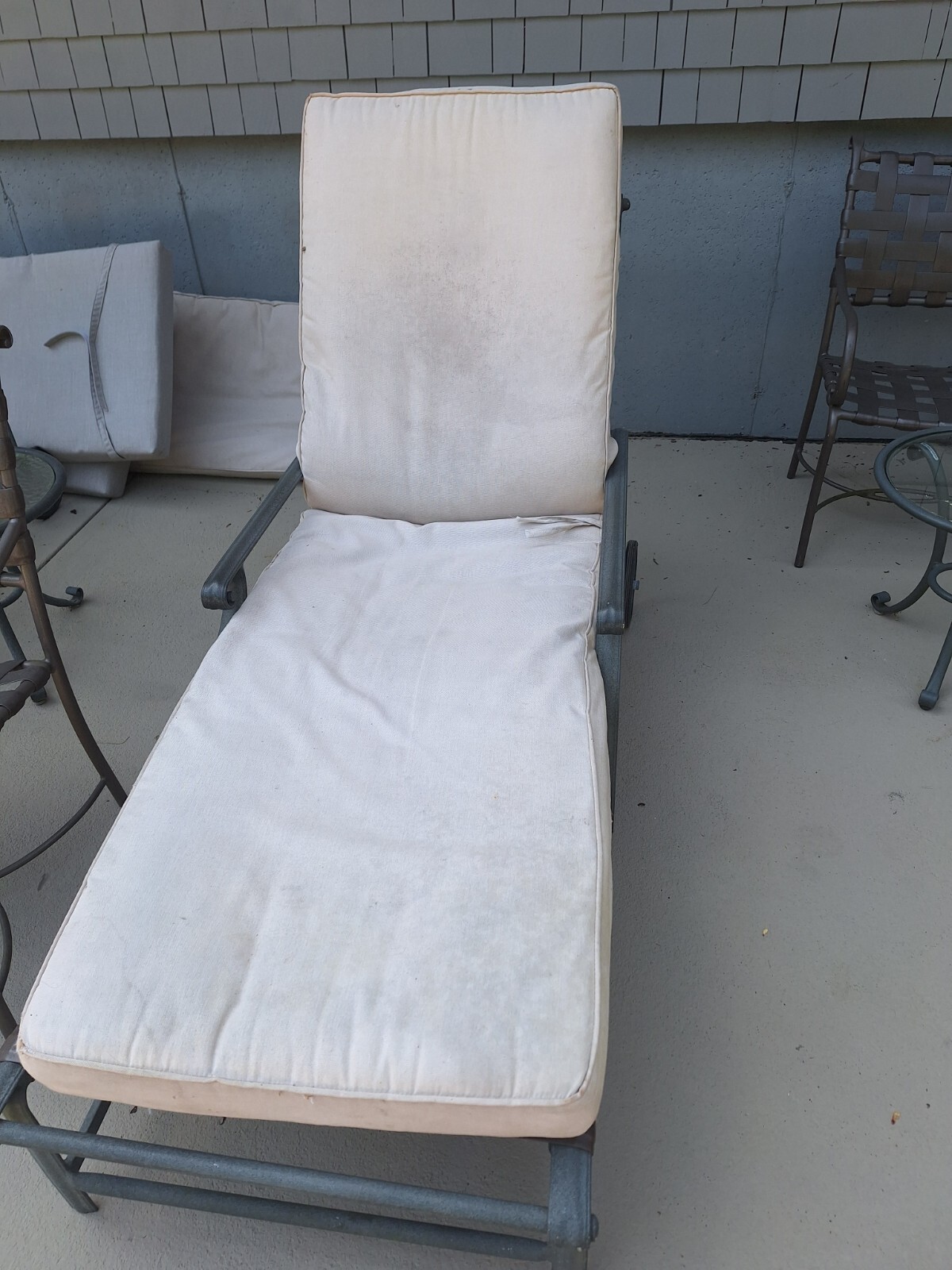 Pottery Barn Chaise Lounge Cushions eBay