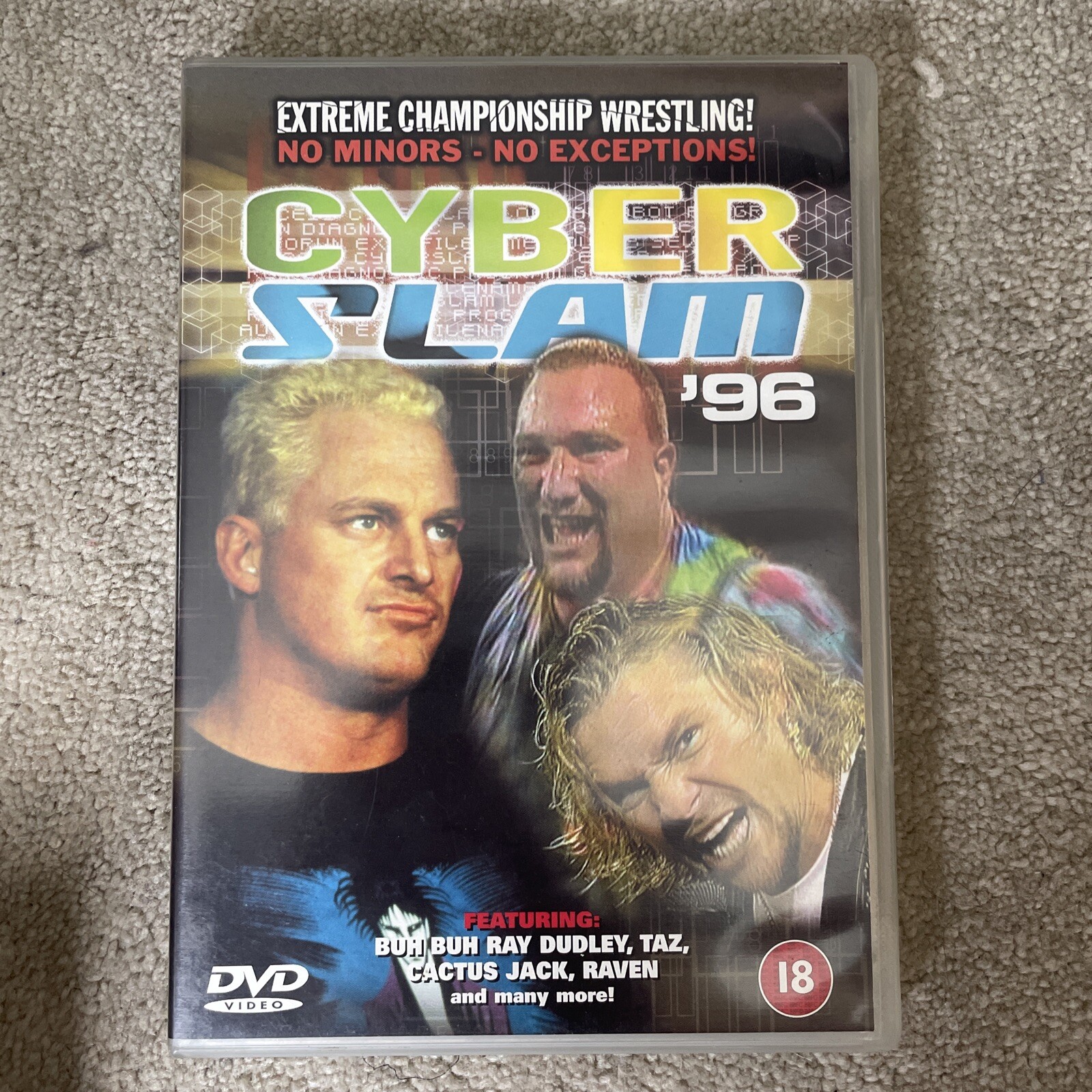 ECW Cyberslam 96 DVD Extreme Championship Wrestling 1996 Rare