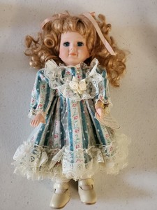 leonardo collection porcelain doll karen