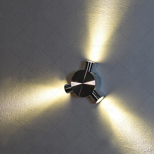 Dimmable/N 3W LED Wall Sconces Light Fixture Surface Mounted Lamp Disco Hallway - Picture 6 of 23