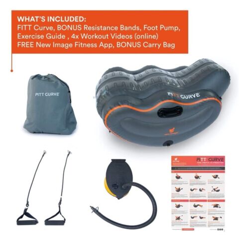 New Image FITT Curve Inflatable Workout System - Core and Full Body Workouts - Picture 3 of 5