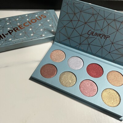 NEW COLOURPOP SEMI PRECIOUS 8 COLOR EYE SHADOW PALETTE AUTHENTIC limited