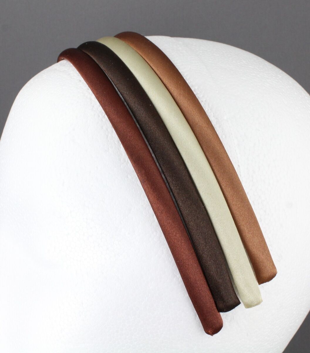 LEATHER HAIR BAND BROAD CHOCOLATE BROWN LEATHER HAIR BAND BROAD CHOCOLATE BROWN