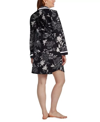 Camiss Elaine Mangas Largas Tejido Nuevo con Etiquetas Talla M Rosa/Negro - Imagen 2 de 3