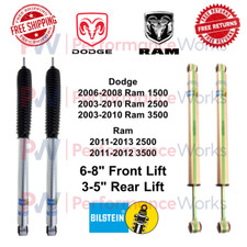 Bilstein 5100 Shock Set 6-8 Front 3-5 Rear Lift For Dodge Ram 2500 3500 4wd
