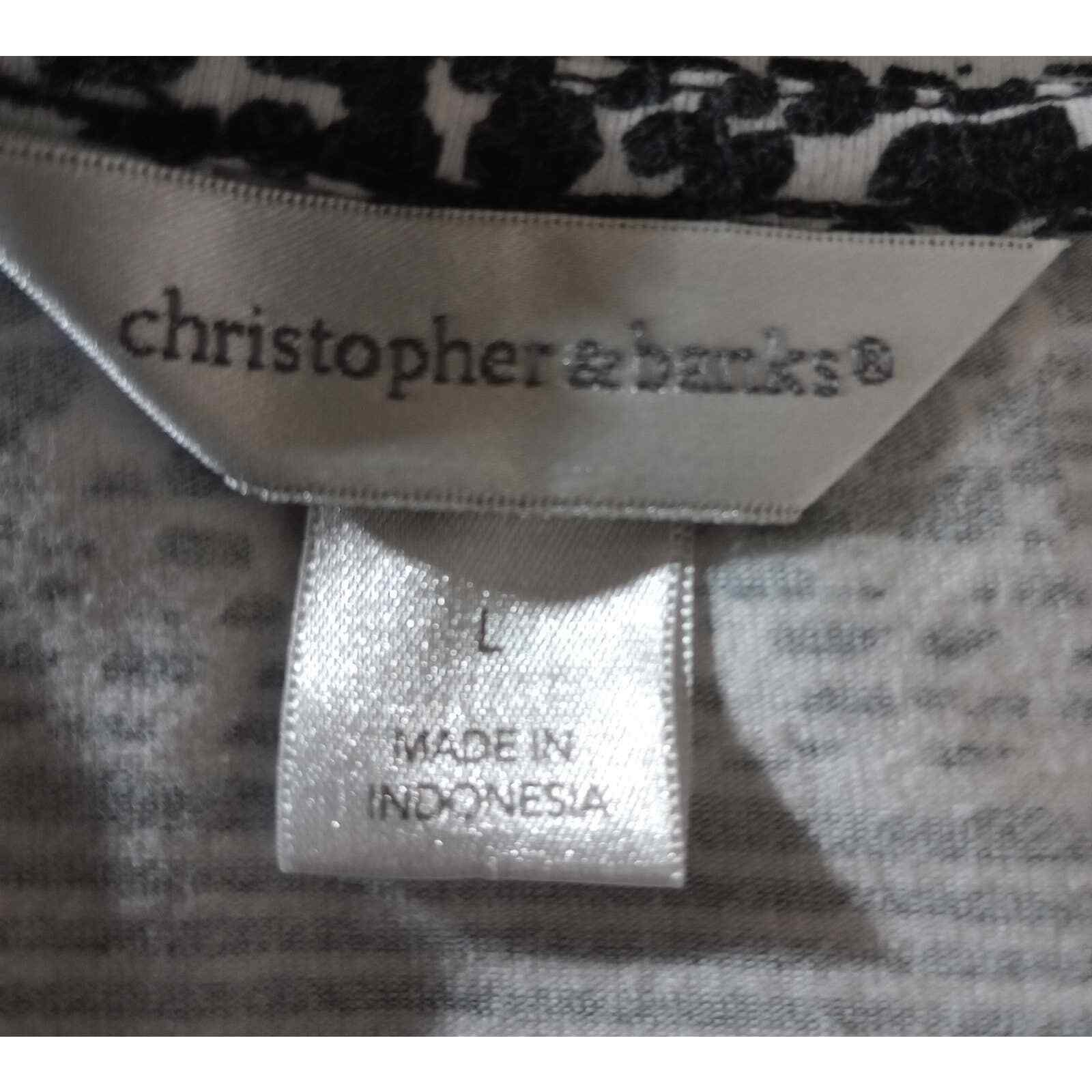 Christopher and Banks Blouse Ladies Large - image 4