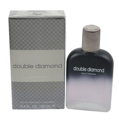 Double Diamond Pour Homme By Yzy 3.4oz Edt spray For Men New In Box