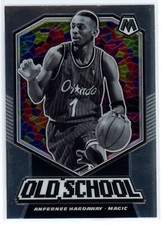 Anfernee Hardway 2019-20 Panini Mosaic Old School Base Prizm #4 Orlando Magic
