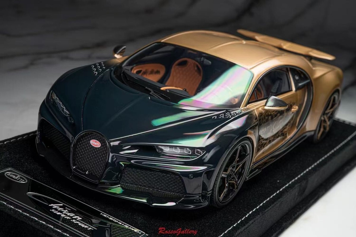 入手困難 HH モデル 1/18 ブガッティ シロン ゴールデンエラ ミニカー