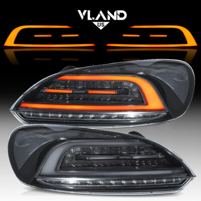 Für 2009-2014 VW Scirocco MK3 LED Getönt Rückleuchten Bremsleuchten LH+RH E-Mark