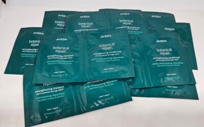 AVEDA Botanical Repair Strengthening Shampoo & Conditioner 0.34z - LOT OF 10 DUO