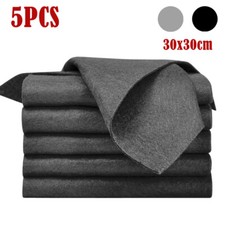 5Pcs Thickened Magic Cleaning Cloth Streak Free Microfiber Cleaning Reusable Rag