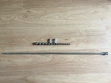 EXTENDABLE 2 dent rod set w/ 17 ball for all Brass neck small bore instrument