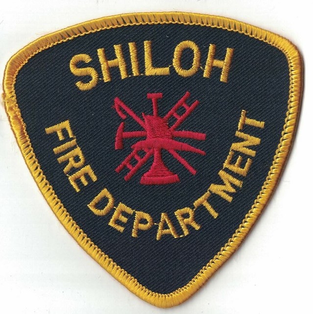 Shiloh Fire Dept. Firefighter Patch eBay