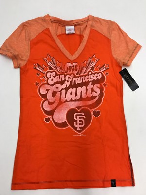 MLB Team Apparel Women s San Francisco Giants Retro Stars Sample Size Small New