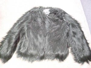 fluffy jacket ebay