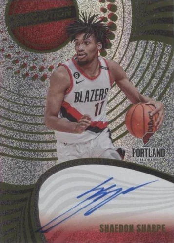 2023-24 Panini Revolution - Shaedon Sharpe #A-SSB