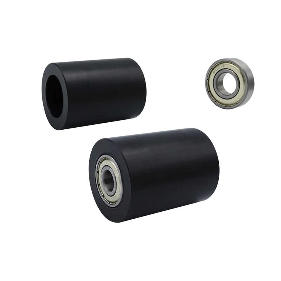 Kunststoff Rollen mit Doppelte Kugellager POM PP Laufrolle Führungsrolle Various - Bild 2 von 3