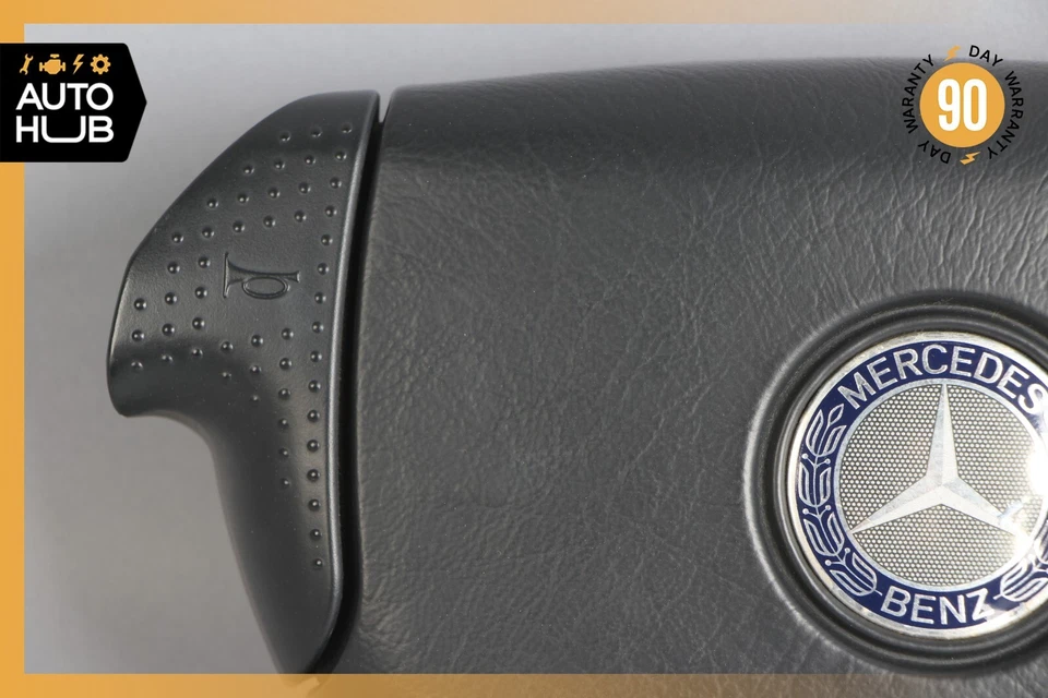 Bolsa de aire de volante negra OEM 97-04 MERCEDES R170 SLK230 SLK320 Foto 2 de 4