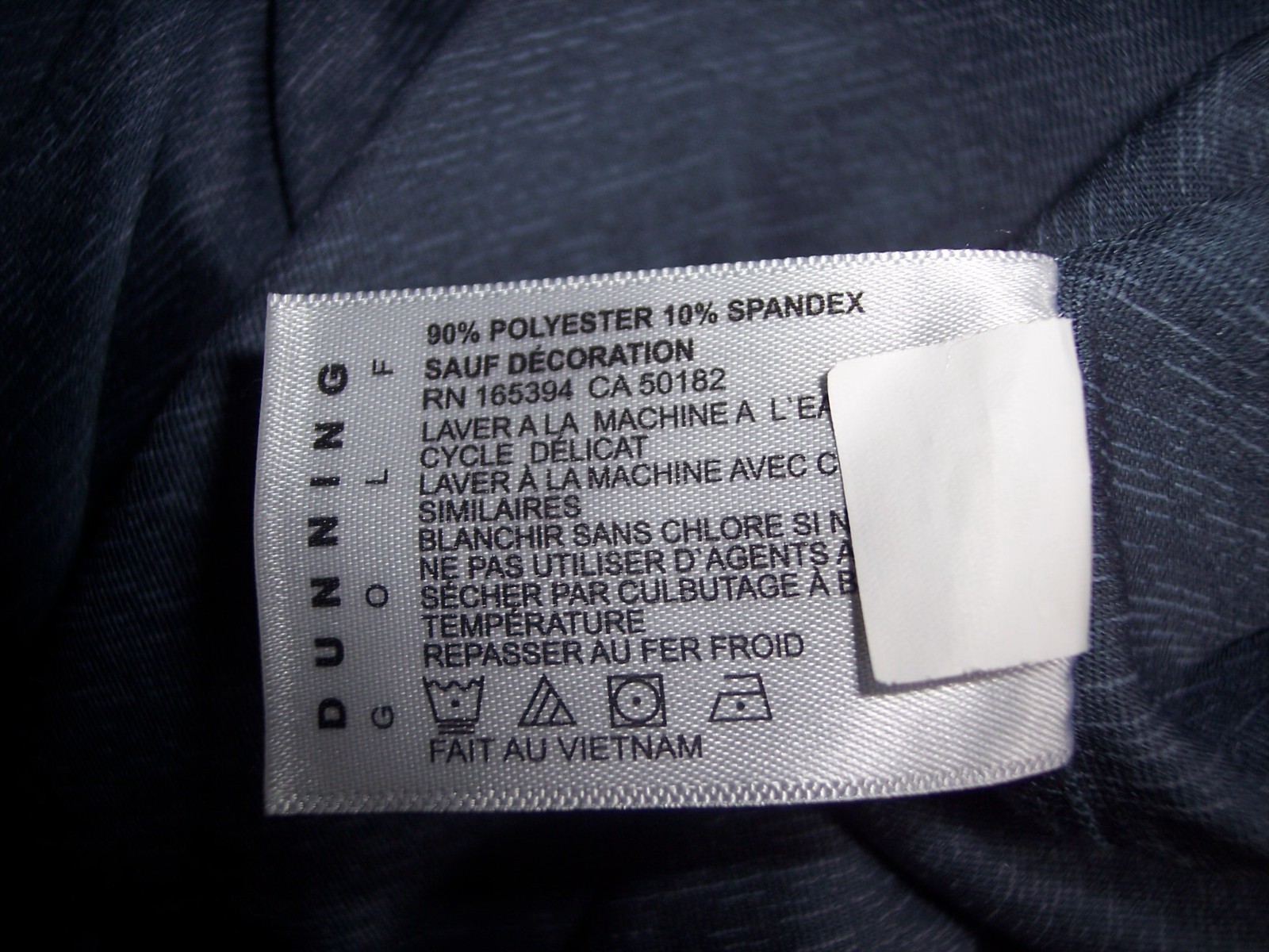 Dunning Large Heathered Gray Performance Pullover… - image 8