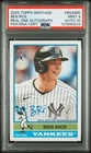 2025 Topps Heritage BEN RICE roabri Real One Auto PSA 9 MINT DNA 10 GEM MINT