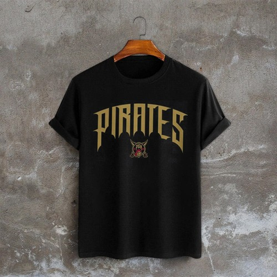 #ad #ad Men#x27;s Pittsburgh Pirates Black 2026 City Connect Wordmark T Shirt $22.55