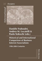 Historical And International Comparison Of Business Interest Associations | Buch