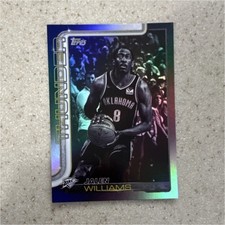 Topps NBA Chrome Parallels Lot Jalen Williams Josh Hart Camara Henderson 