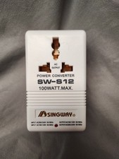 Original SINGWAY 100W Power Transformer 110V 220V Step Up Down Voltage Converter