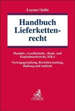 Handbuch Lieferkettenrecht | Patrick C. Leyen...