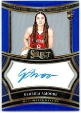 2025 Panini Select WNBA #SG-GA Georgia Amoore Signatures Blue #/49