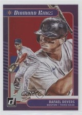 2021 Panini Donruss Diamond Kings Holo Red Rafael Devers #5 0nl0