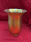 VTG Steuben Art Glass Globe / Shade - Yellow Aurene Iridescent Gold LAST CHANCE!