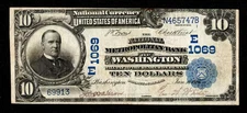 $10 1902-DB Ch# E 1069 Ntl Metropolitan Bank of Washington D.C. VF