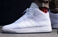 New NIB ADIDAS Originals Veritas Mid 'Whiteout' B34530, Men's 13 US in Box
