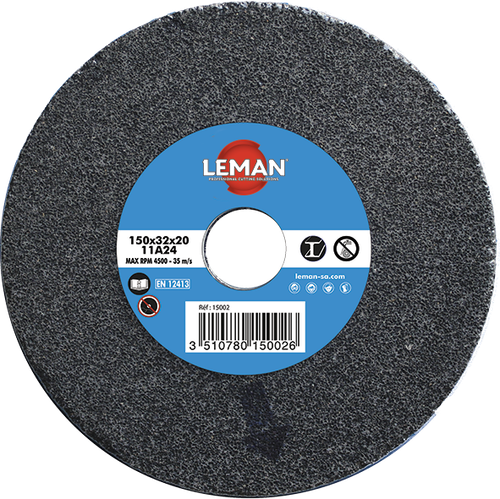 Disque Abrasif Fonte Disque Meule Abrasive 125x20x32mm Grain 36 - Pour Acier Et Fonte - Usage Intensif Meuleuse Dégrossissage Disque Abrasif Fonte Disque Meule Abrasive 125x20x32mm Grain 36 - Pour Acier Et Fonte - Usage Intensif Meuleuse Dégrossissage