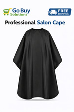 Hair Cutting Cape with Adjustable Snap Closure, Professional Barber Cape, Large