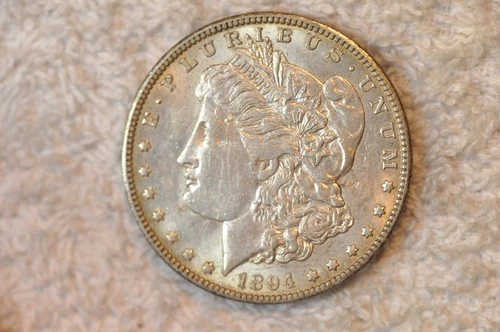 1894-O  AU  MORGAN DOLLAR