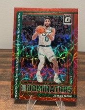 2024 Donruss Optic Jayson Tatum Red Scope Elite Dominators #3 Celtics