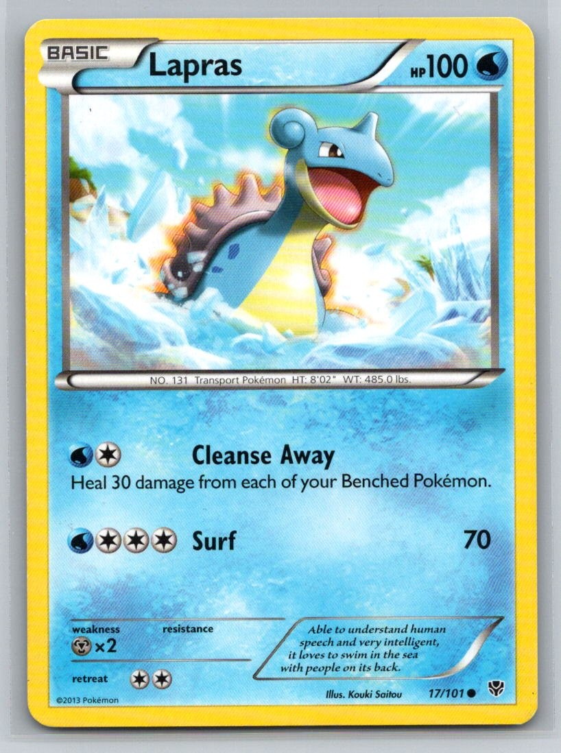 Pokémon Plasma Blast #17/101 Lapras