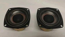 NEW 4" Woofer Speaker Pair Replacement Driver Four Inch 8ohm Sound 4in Shielded