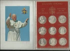 Vatican 1983/84 Coin Book with 12 Medals