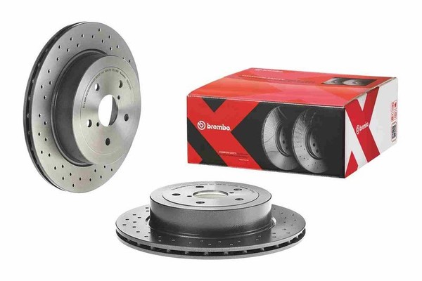 2X Brembo Bremsscheibe 09.7813.2X FüR Subaru-image
